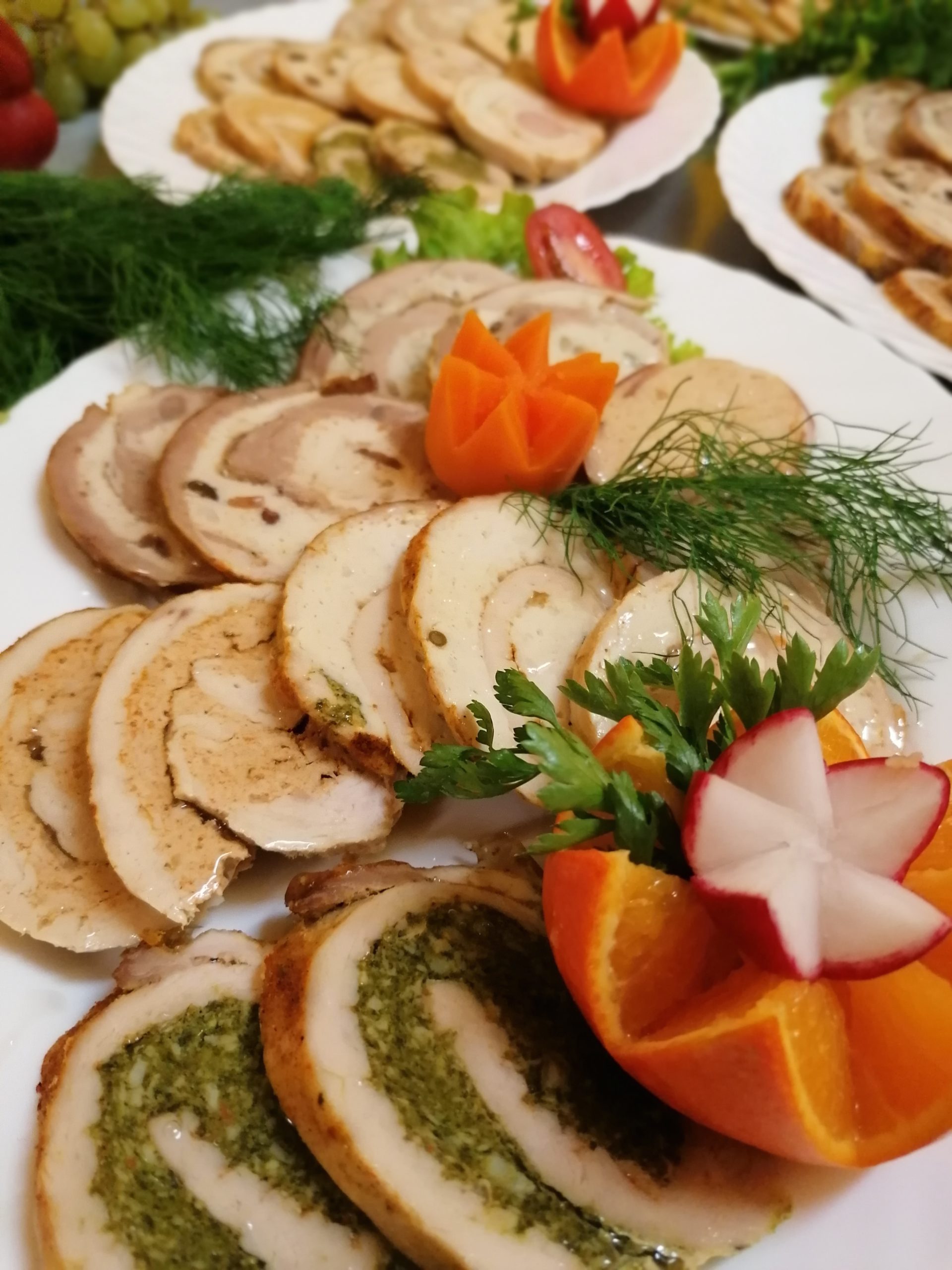 półmisek mięs faszerowanych
